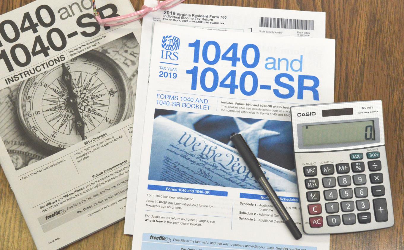 doing taxes on paper