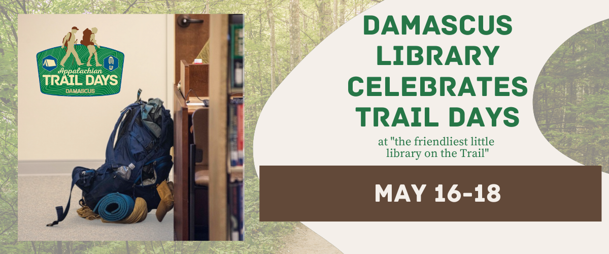 Damascus library celebrates Trail Days at 'the friendliest little library on the trail" May 16-28