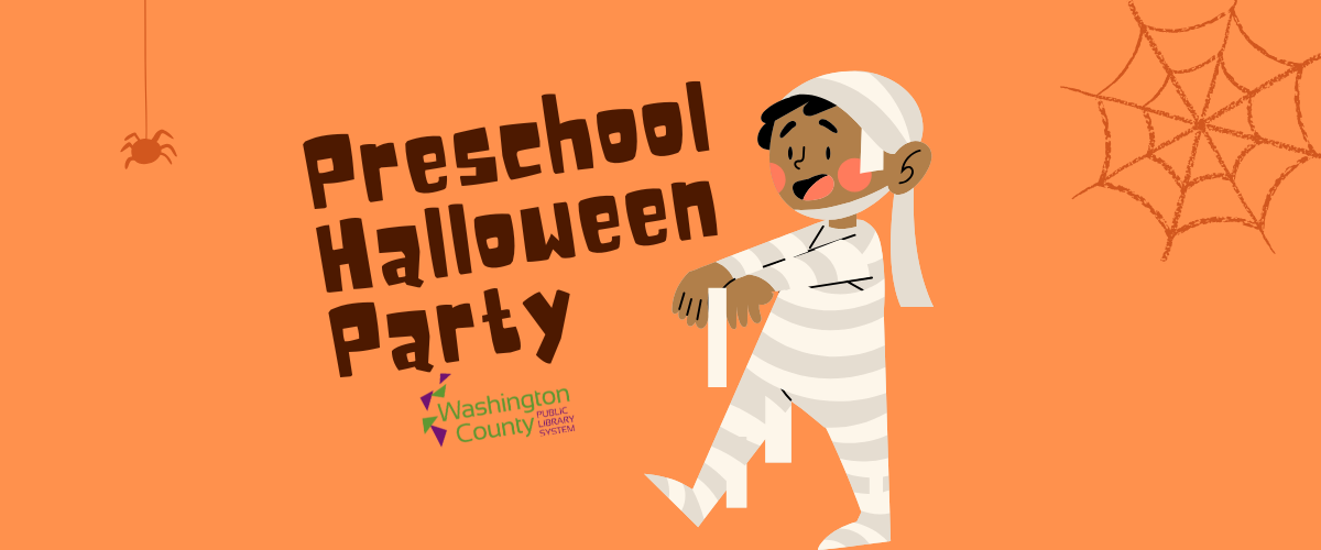 Preschool Halloween Party Washington County Public Library System
