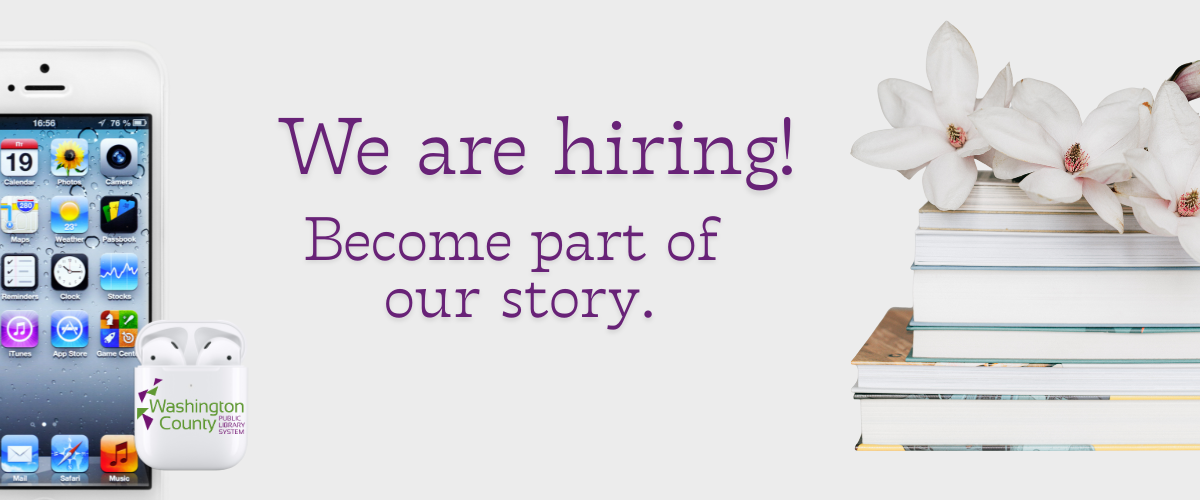 We are hiring! Become part of our story.