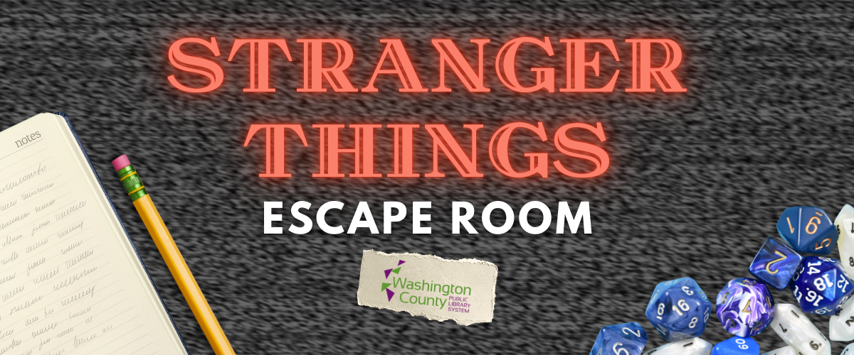 Stranger Things escape room